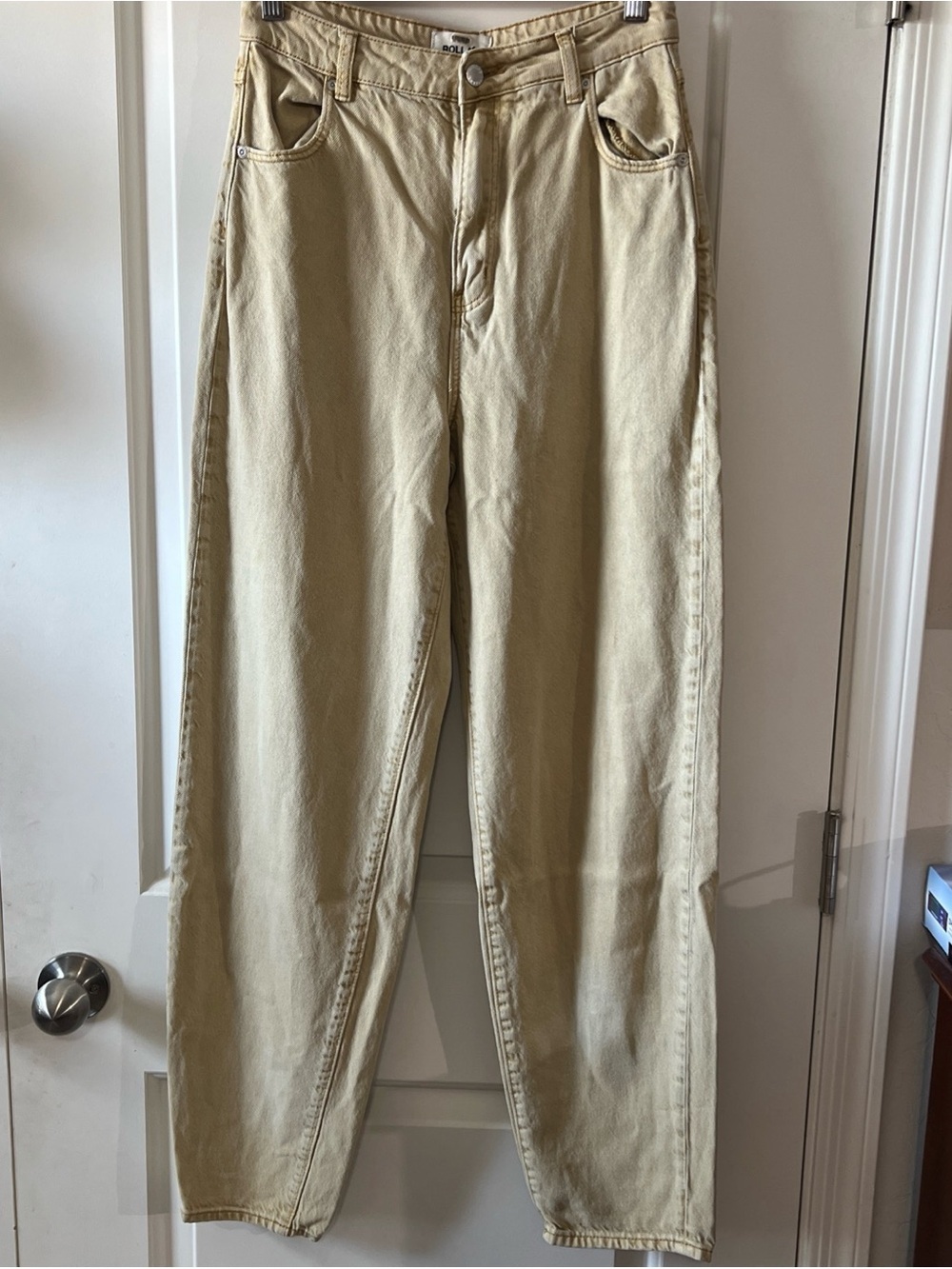 Rolla’s Super High Rise 80’s Balloon Leg perfectly worn in